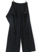 Ladies Coast Black Palazzo Style Smart Trousers Straight Wide Leg Women's UK 8