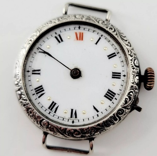 1912 silver mens 32mm trench - silver,
