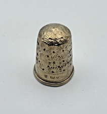 Antique Solid Silver Thimble
