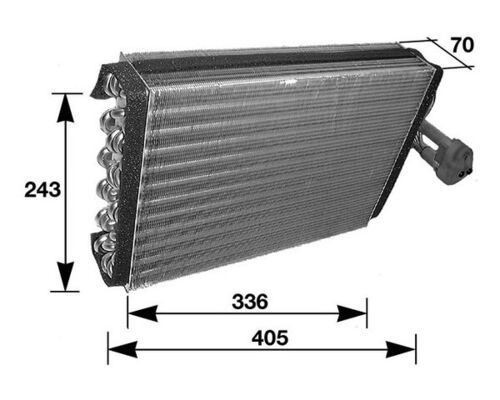 Mahle 000s evaporator - mahle,