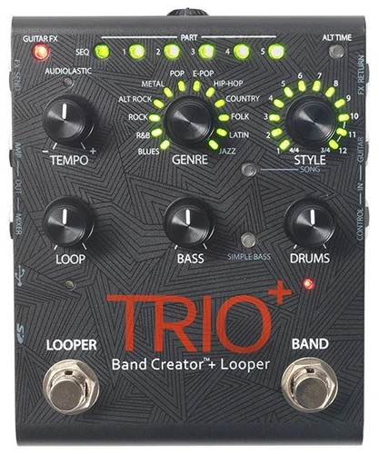 Digitech trio guitar effect - trio+,