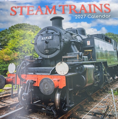 Steam train calendar 2027 - steam,