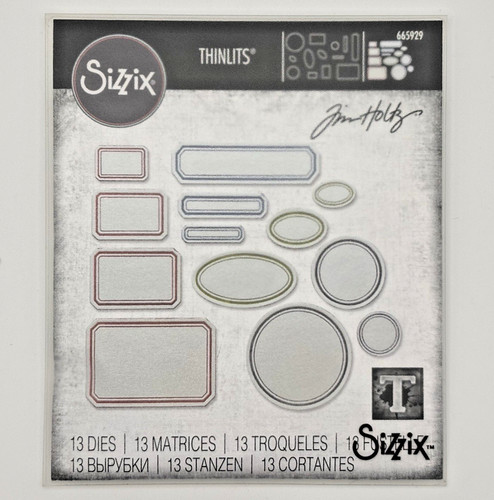 Sizzix thinlets die set 13pk - sizzix,