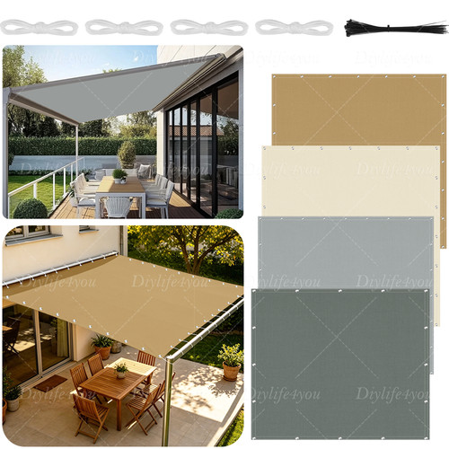 Sun shade sail - sail, rectangle