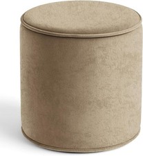 Velvet Foot Rest Stool Pouffe