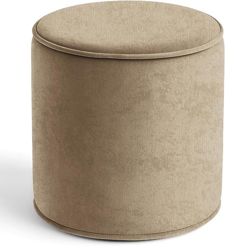 Velvet foot rest stool pouffe - velvet,