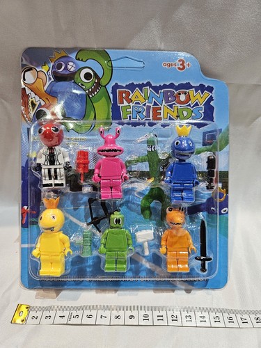 Rainbow friends 6pc lego - 6pc,