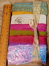 4 Metres Sari Ribbons Bundle
