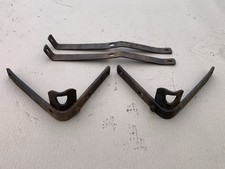 MGB (1962-74) FRONT & REAR CHROME BUMPER SPRING BARS & EYES / MOUNTING BRACKETS