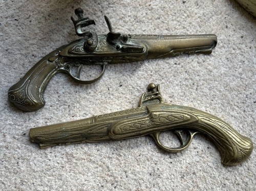 Pair vintage wall hanging - of,