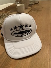 White Corteiz Trucker Cap