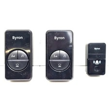 Byron Wireless Doorbell Twin