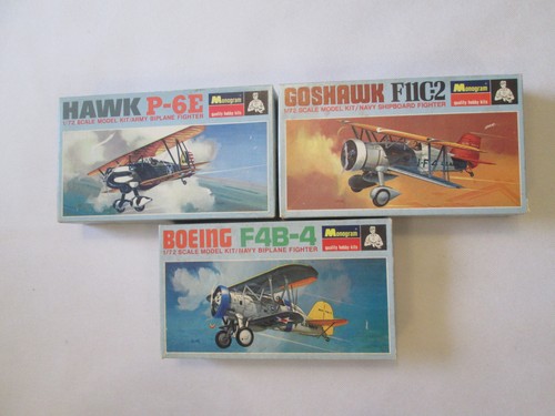 Three model plane kits - ,