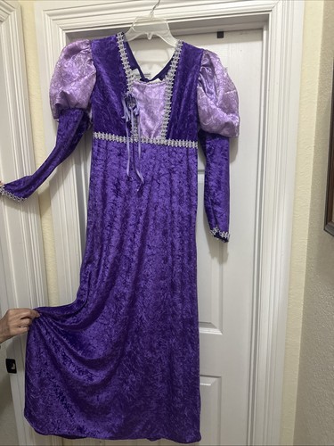 Rapunzel adult costume - , purple