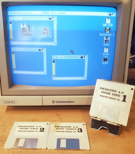 Amiga imagine by - imagine, 4.0