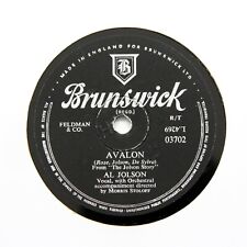 AL JOLSON "Avalon /