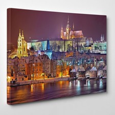 Prague - Framed Canvas Art