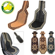 Black Wooden Bead Car Van Taxi