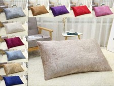 Crushed Velvet Dog Cat Pet Cushion Covers Pillowcases for Living room Bed room