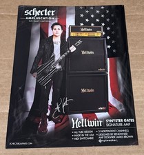 Schecter Guitar Research - AVENGED SEVENFOLD - SYNYSTER GATES - 2013 Print Ad