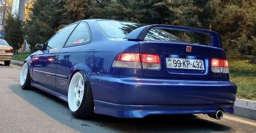 Vti style rear bumper - style,