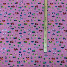 Printed polycotton fabric - printed,