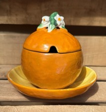 Very Aged Vintage Empty Orange