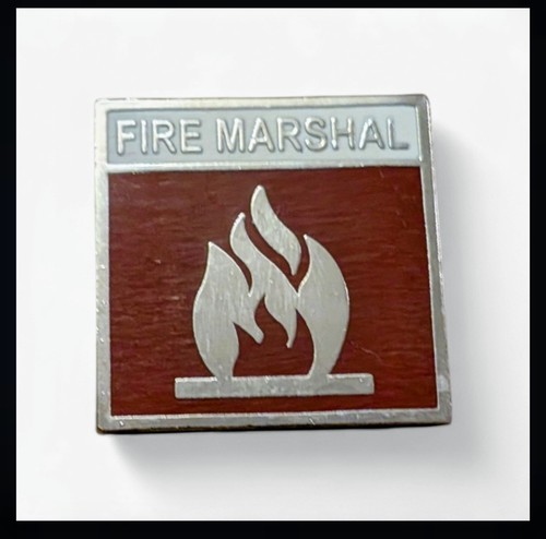 Fire marshal badge metal - marshal,