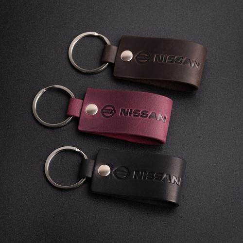 Leather keyring suitable - , for