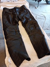 Motorcycle leather trousers - leather,