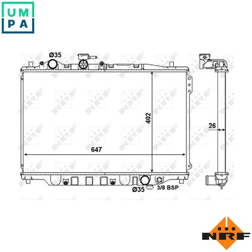 Radiator engine cooling - engine,