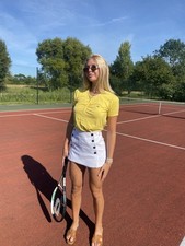 Women’s Lacoste Yellow Top 