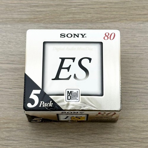 Sony 80min minidisc pack - es, 5