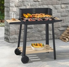 CHARCOAL BBQ GRILL TROLLEY