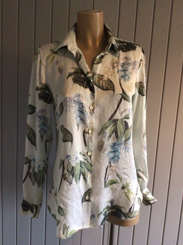 Ladies silky shirt blouse top - silky,