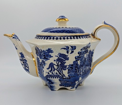 Lovely sadler blue willow - lovely, "blue
