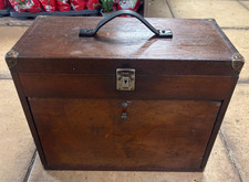Antique mahogany engineers - mahogany,