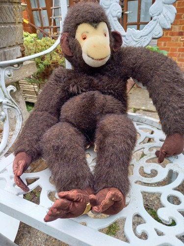 Vintage merrythought monkey - vintage,
