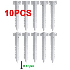 10pc Railway Sleeper Brackets