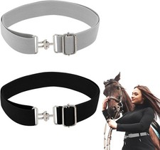 2Pcs 1.5in Elastic Equestrian
