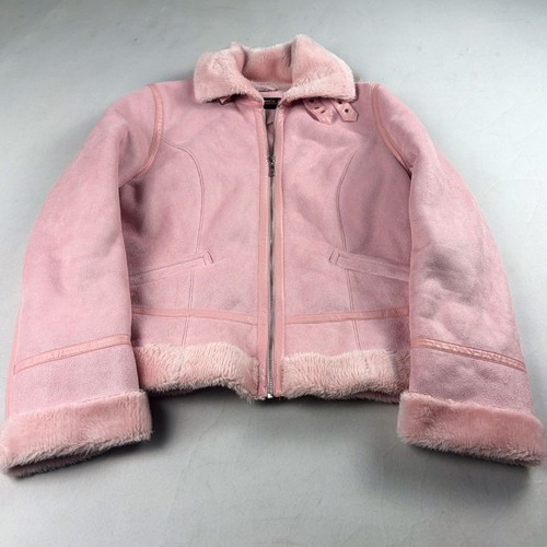 Womens vintage pink faux - vintage,