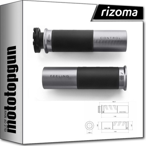 Rizoma gr225d knobs ø22 - gr225d, r