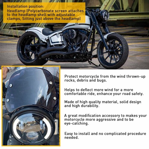Motorcycle windshields front - windshields,