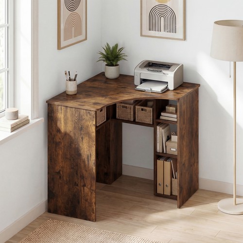 Corner desk charging - corner, w/charging