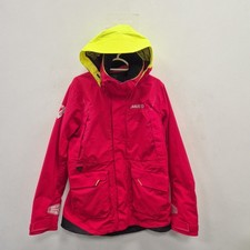 Musto Women's Br1 Channel Sailing Hooded Rain Waterproof Jacket Coat Size Uk 14
