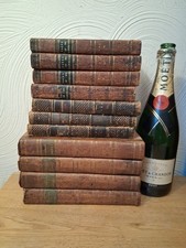 Joblot Georgian Antiquarian Books Leather Sets Peter Pindar Scott Recor Bookcase