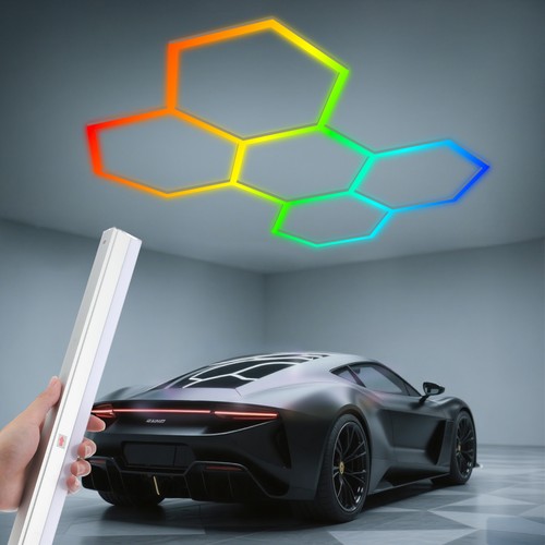 Hexagon led lighting - 5,