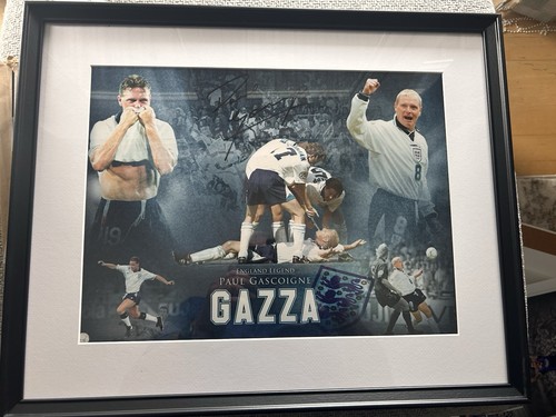 Paul gascoigne signed x 12 - paul,