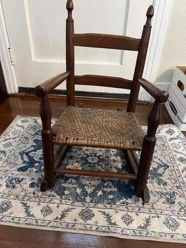 Antique vintage child wooden - vintage, child's