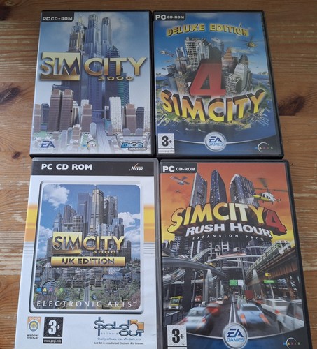 Joblot games simcity - pc,